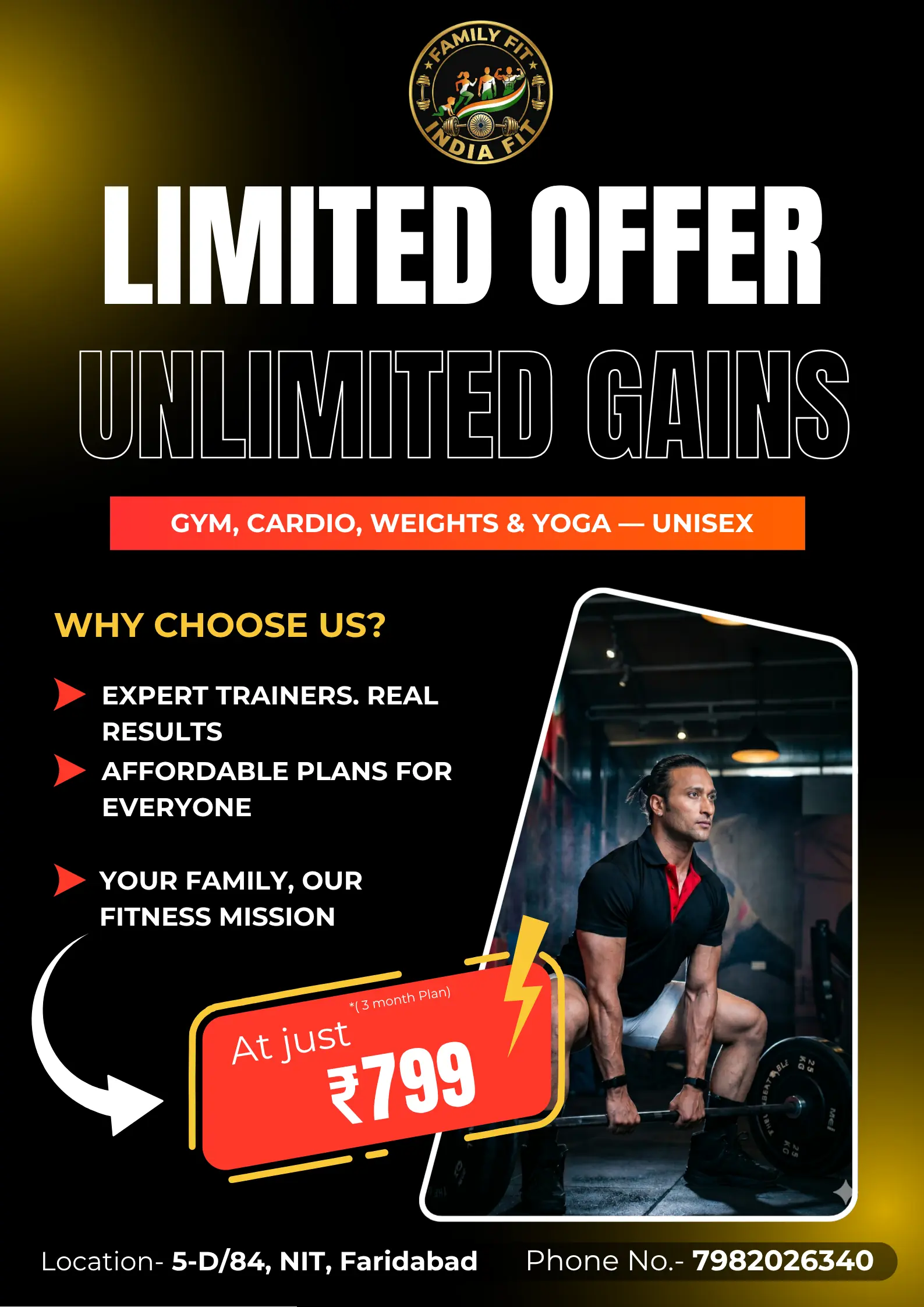 Family Fit India Fit limited offer